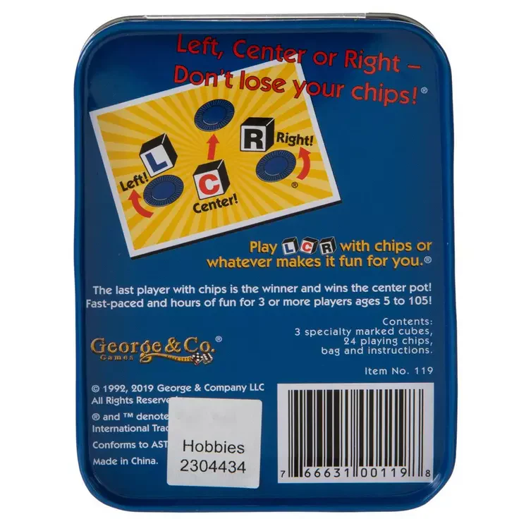 Left Center Right: Blue Tin - Image 3