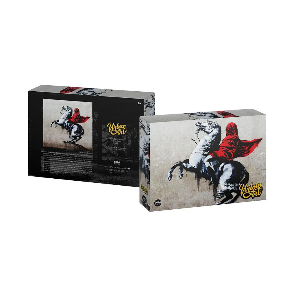 Liberté, Égalité, Cable TV - Banksy Urban Art Graffiti 1000-Piece Puzzle
