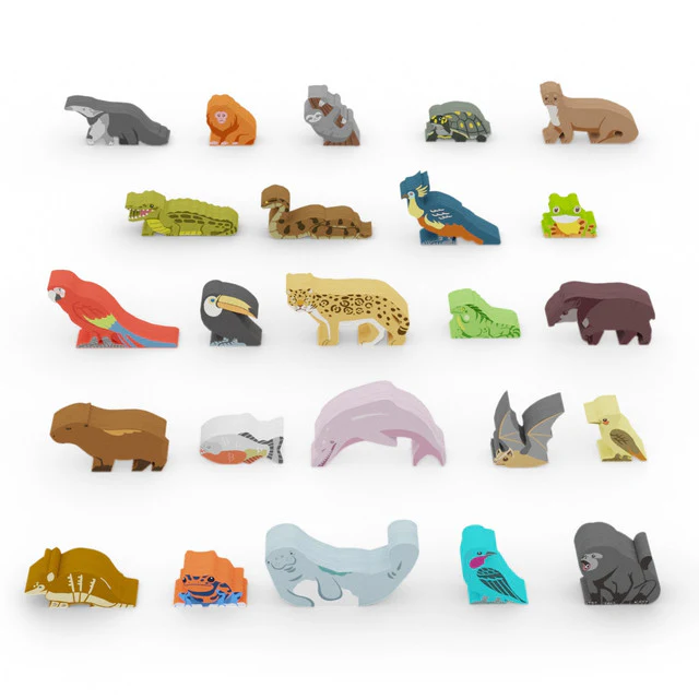 Life of the Amazonia: Meeple Set - Image 2