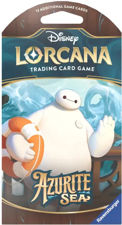 Lorcana TCG: Azurite Sea - Sleeved Booster Pack