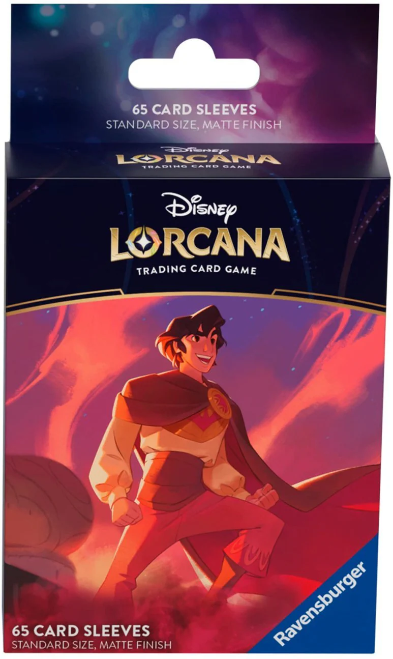 Lorcana TCG: Shimmering Skies Card Sleeves Aladdin