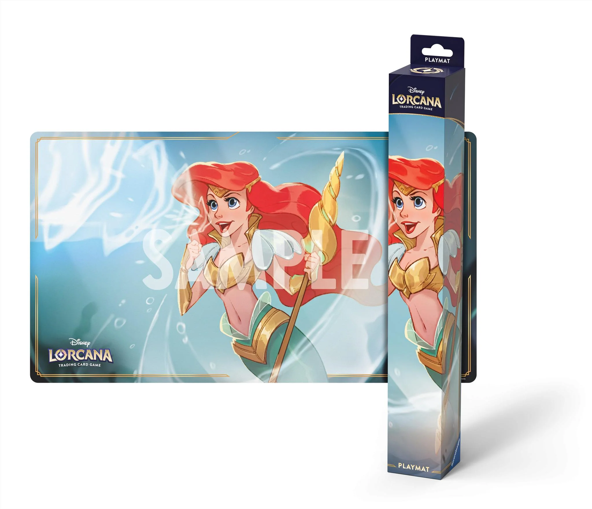 Lorcana TCG: Winterspell - Ariel, Sonic Warrior - Playmat - Image 2