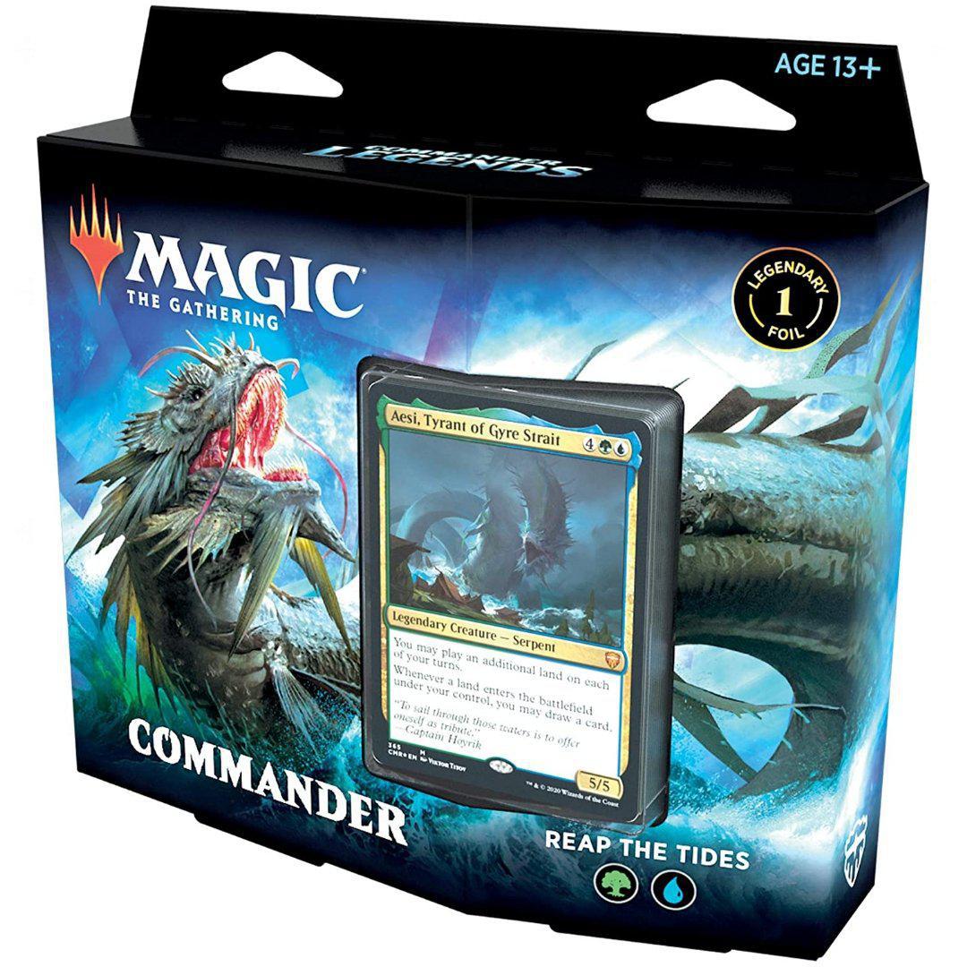 Magic the Gathering: Commander Legends - Commander 2020 Deck - Reap the Tides