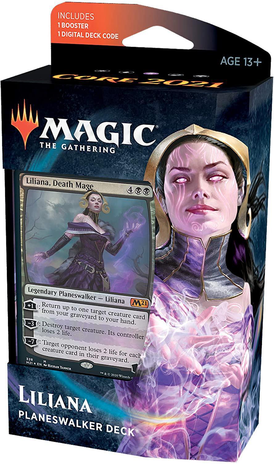 Magic the Gathering: Core 2021 Planeswalker Deck - Liliana