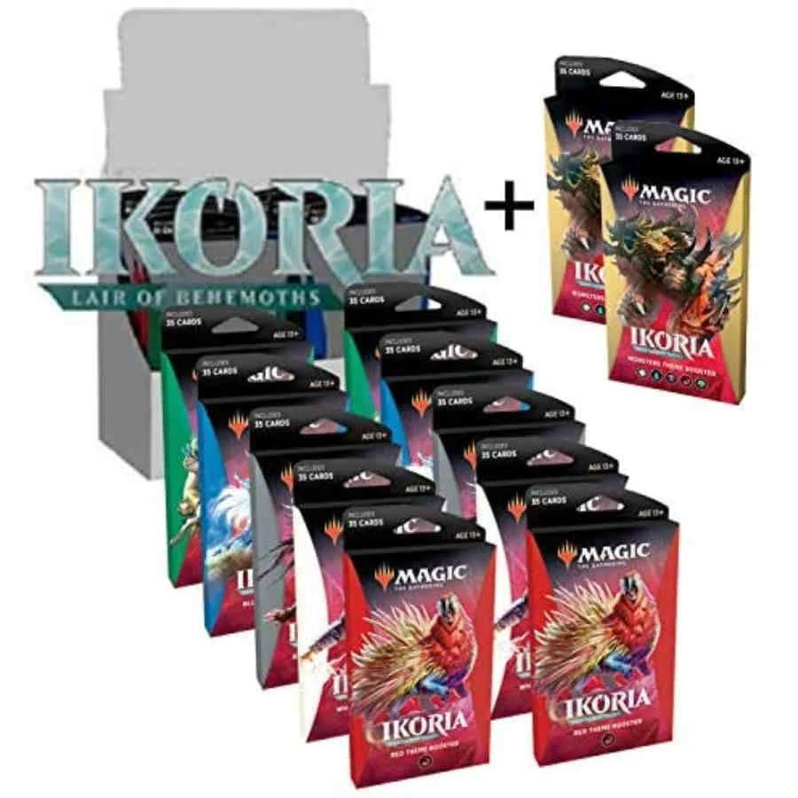 Magic the Gathering: Ikoria - Lair of Behemoths - Theme Booster Display (12)