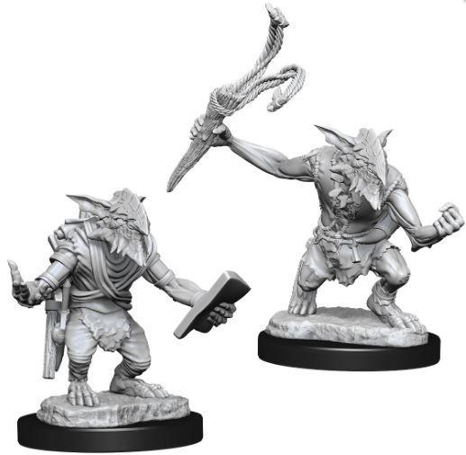 WizKids: Magic the Gathering Miniatures - Goblin Guide and Goblin Bushwhacker - Unpainted