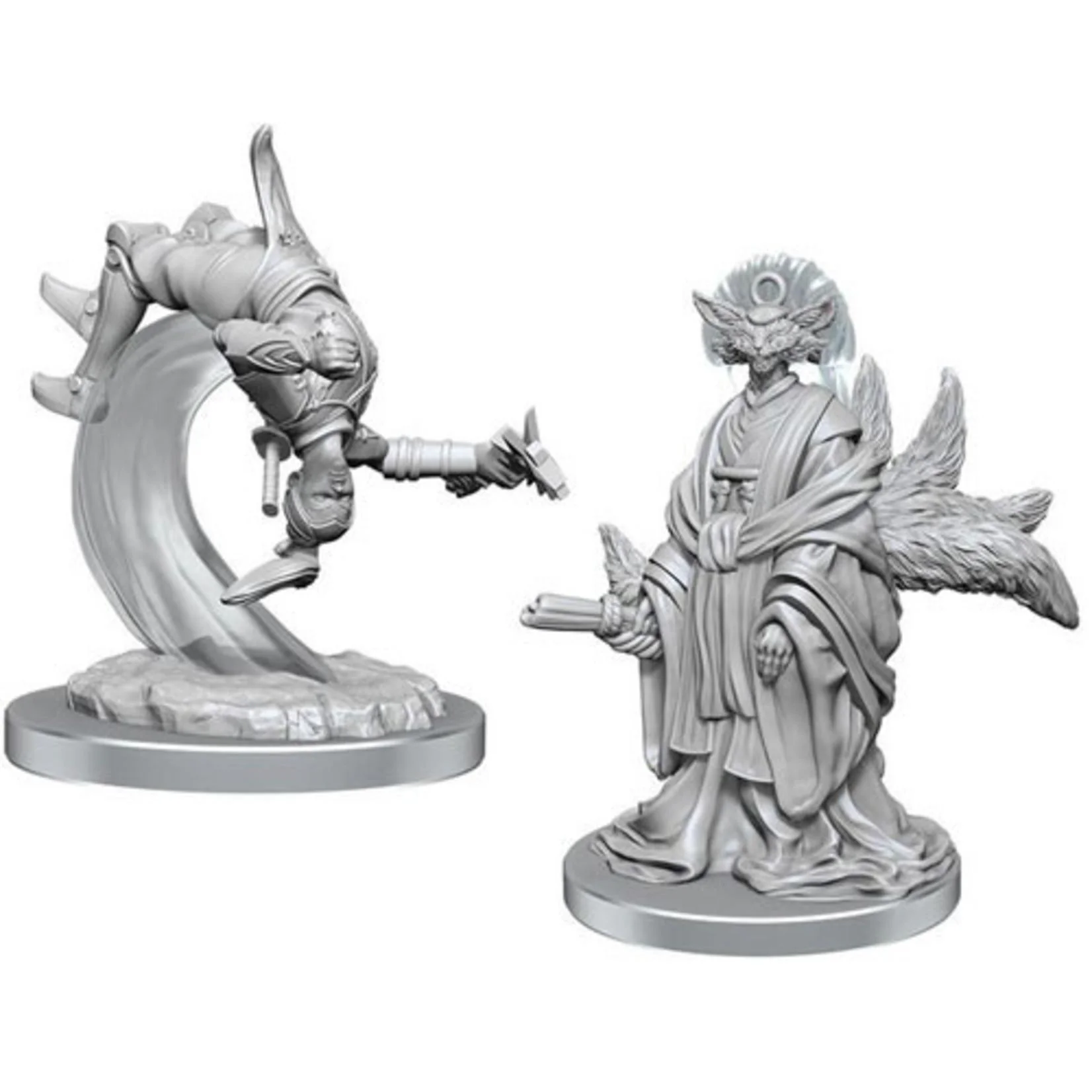 WizKids: Magic the Gathering Miniatures - Kotose & Light-Paws - Unpainted