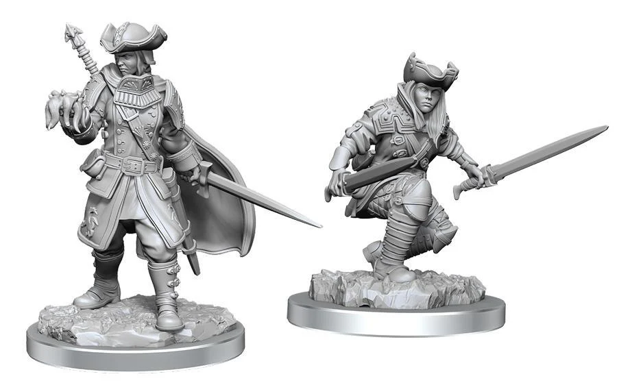 WizKids: Magic the Gathering Miniatures - Thraben Inspector & Tireless Tracker - Unpainted