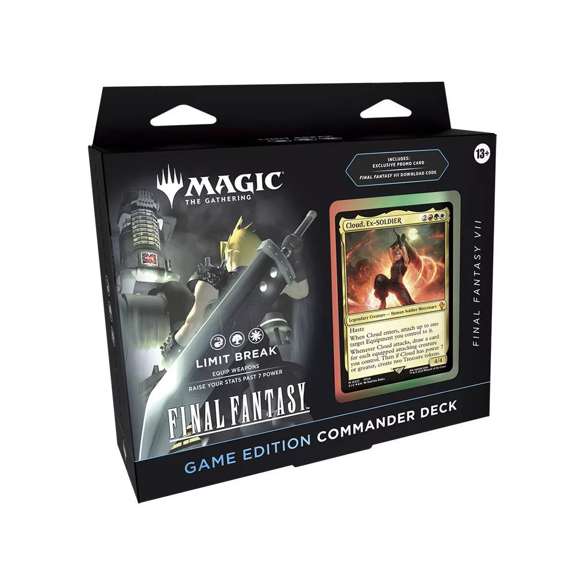 Magic: The Gathering - Universes Beyond: Final Fantasy VII - Limit Break - Commander Deck Game Edition