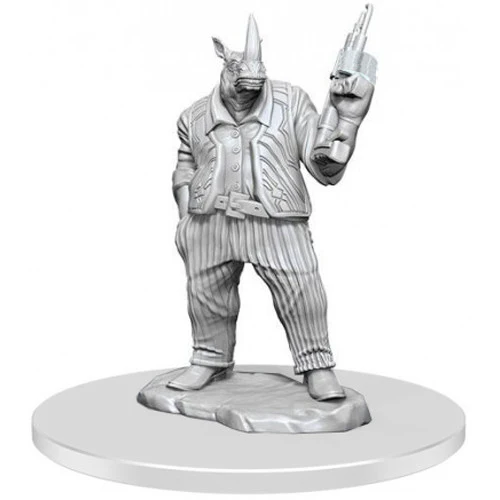 Magic: The Gathering Unpainted Figures - Freelance Muscle and Rhox Pummeler - Image 3