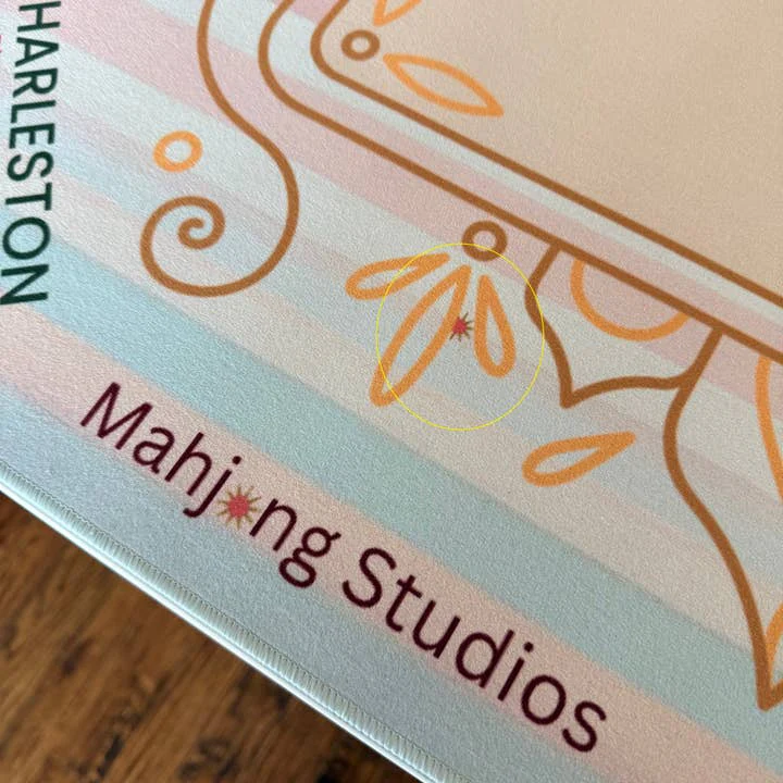 Mahjong Studios: Mahjong Mat - 33″ × 33″ (84 cm × 84 cm) - Pastel Luxe - Image 2