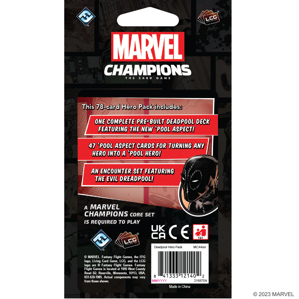 Marvel Champions LCG: Deadpool Hero Pack - Image 2