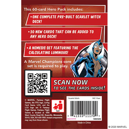 Marvel Champions LCG: Scarlet Witch Hero Pack - Image 2