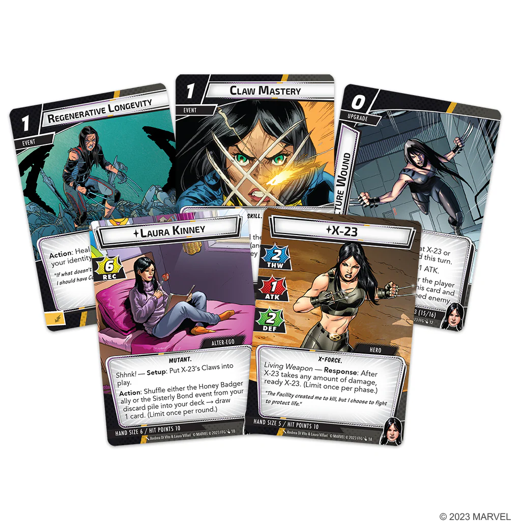 Marvel Champions LCG: X-23 Hero Pack - Image 3