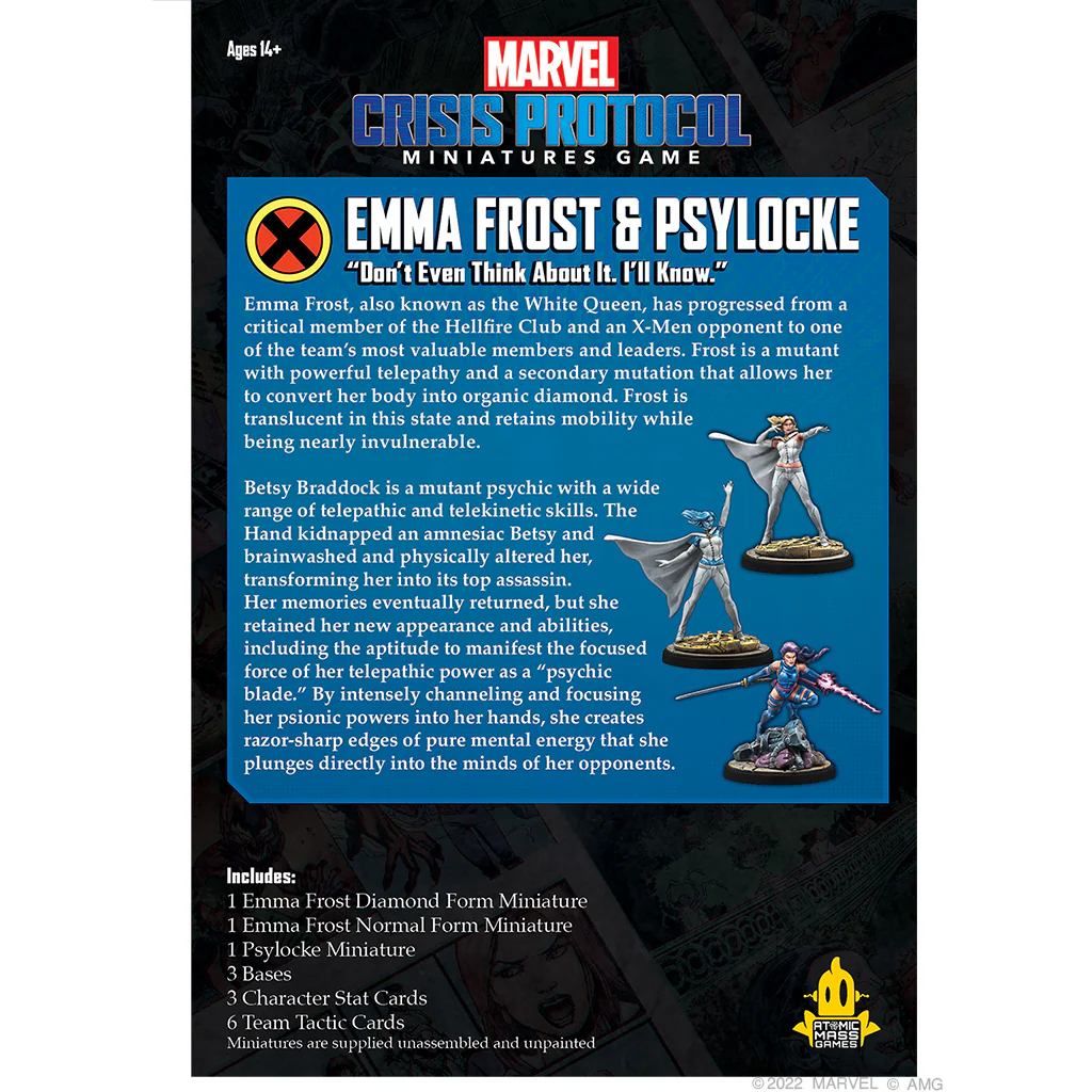 Marvel: Crisis Protocol - Emma Frost & Psylocke - Image 3