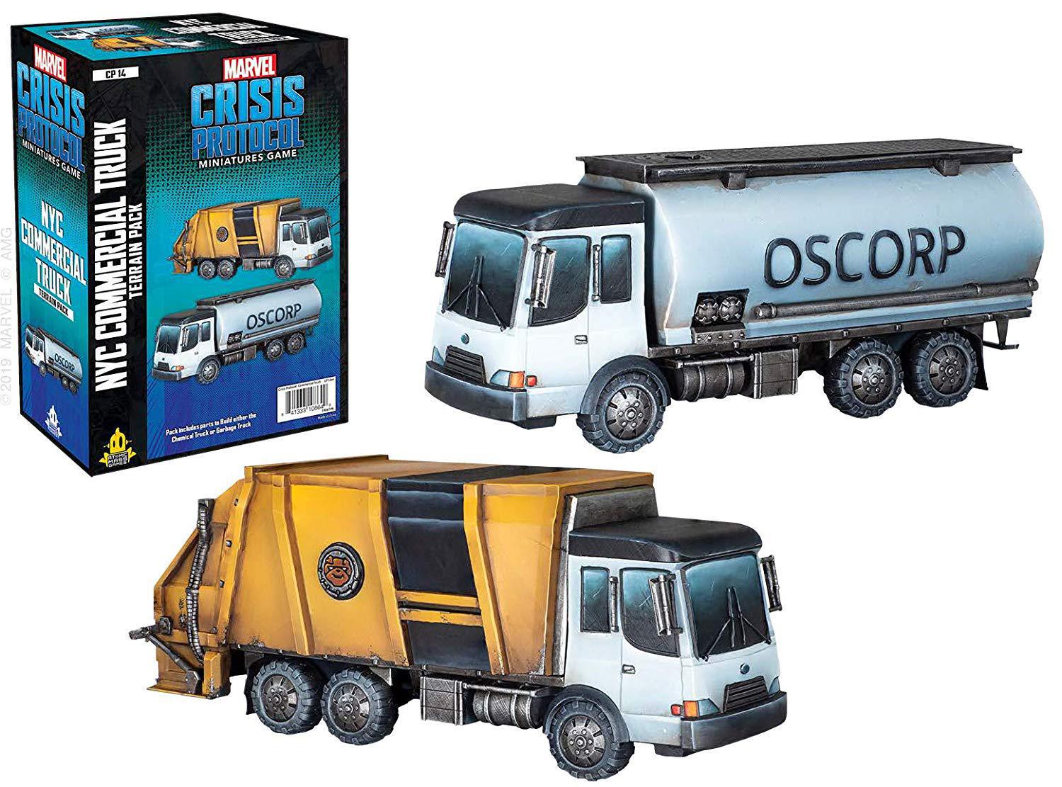 Marvel: Crisis Protocol - NYC Commercial Truck Terrain Pack