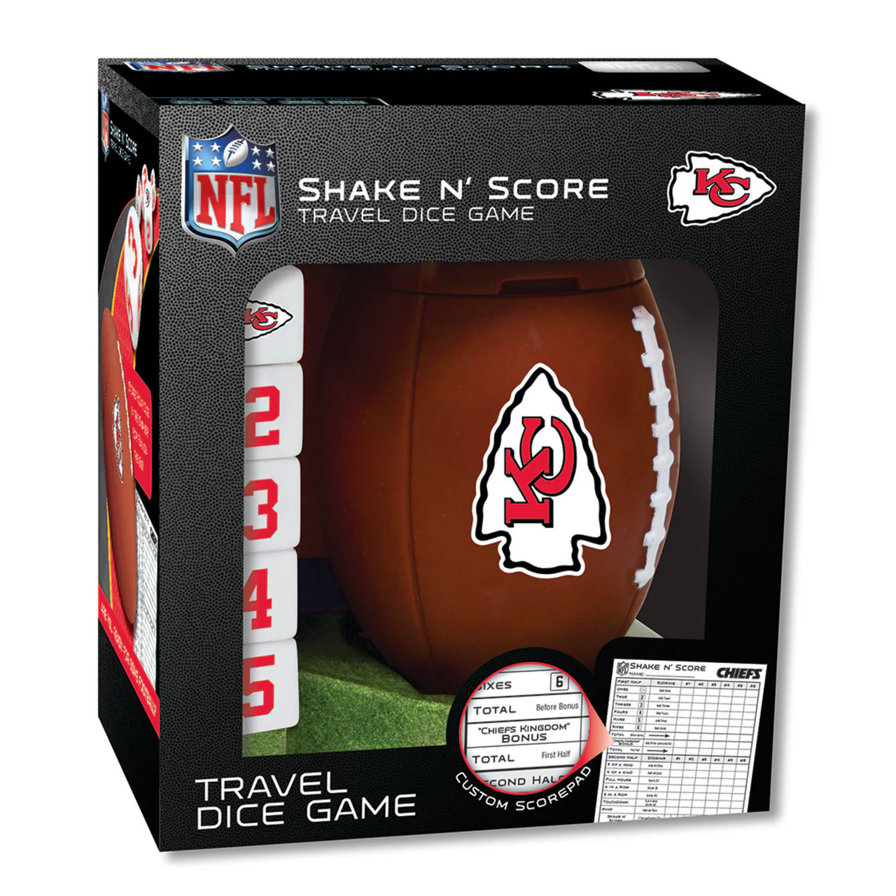 Masterpieces Puzzle company: Kansas City Chiefs - Shake N' Score