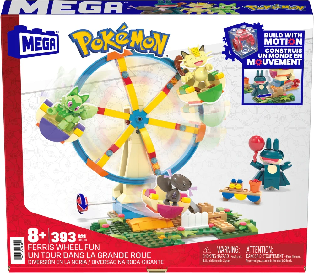 Mega Bloks: Pokemon Series - Ferris Wheel Fun