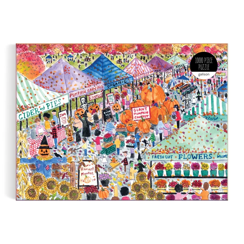 Michael Storrings Harvest Market 1000 Piece Puzzle - Image 2