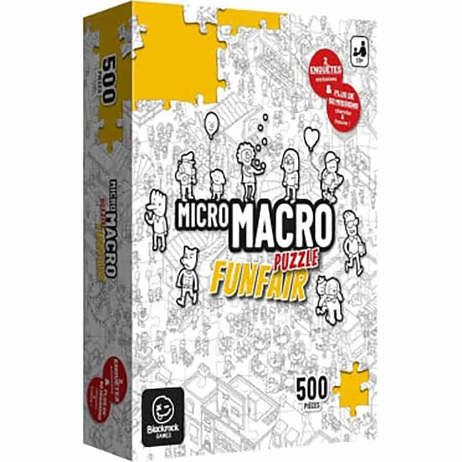 MicroMacro: Funfair - 500 Piece Puzzle