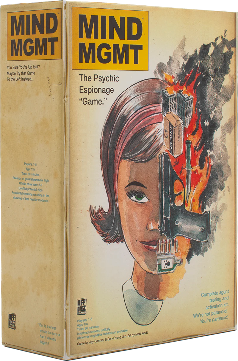 MIND MGMT: The Psychic Espionage Game