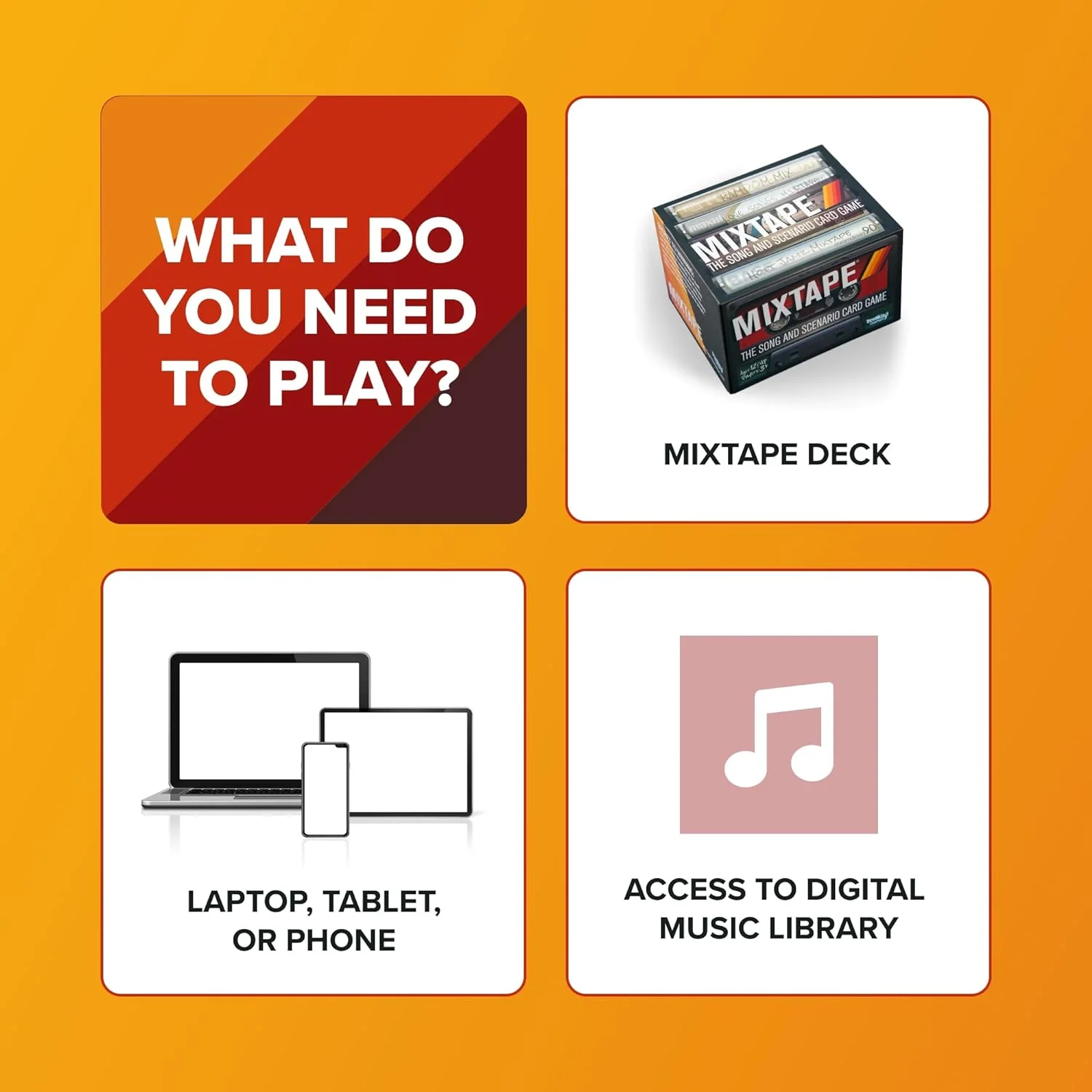 Mixtape: The song and Scenario Card Game - Image 5