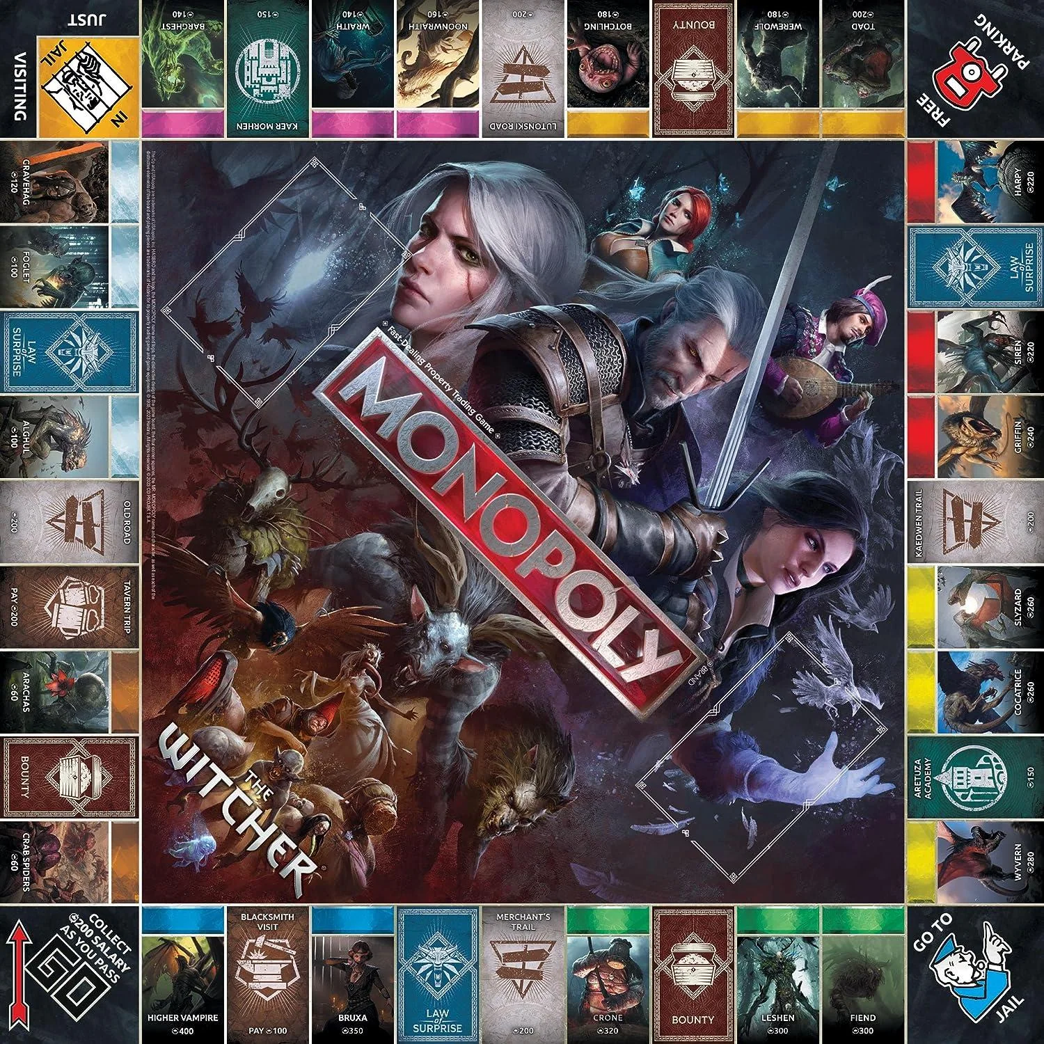 Monopoly: The Witcher - Image 2