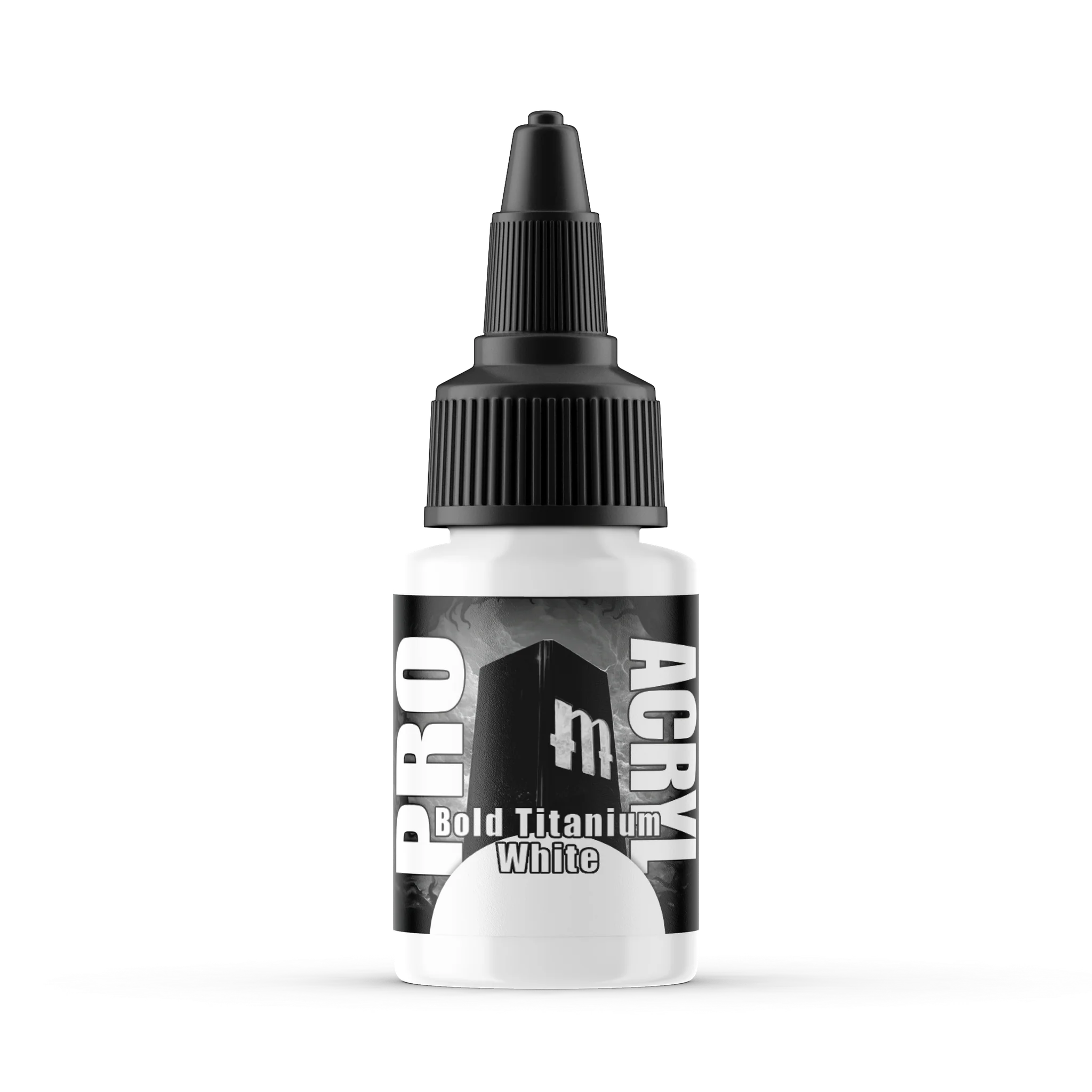 Monument Hobbies: Pro Acryl: Standard Bold Titanium White (22ml)