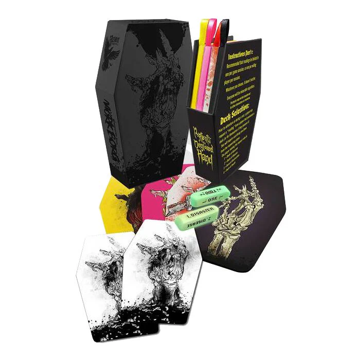 Mork Borg RPG: Portents of the Degloved Hand (Omen Sacrifice Deck) (Limited Edition)