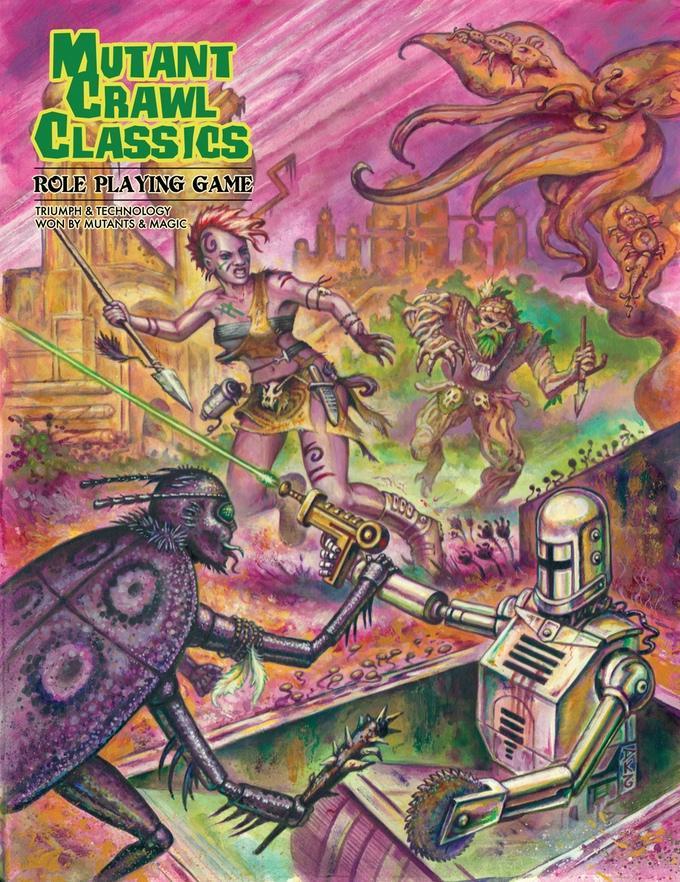 Mutant Crawl Classics RPG - Softcover Edition