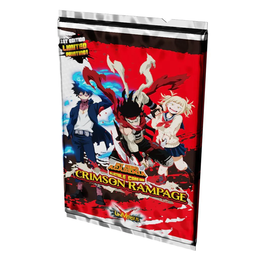 My Hero Academia CCG: Wave 2 - Crimson Rampage Booster Pack