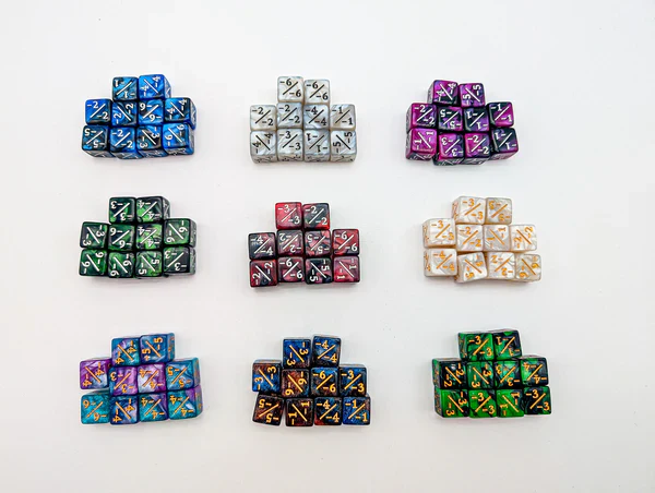 Mystery Dice Goblin: Counter Dice -/- Shimmer Blue Purple