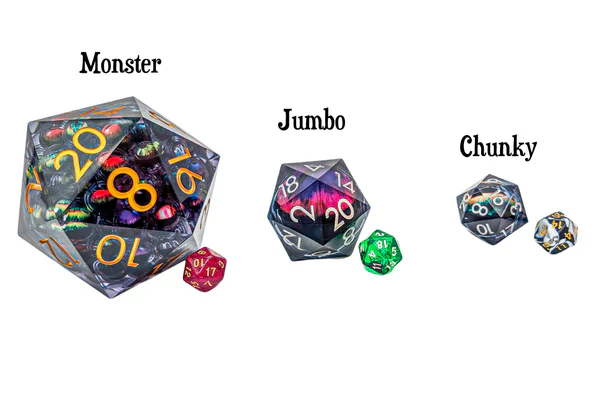 Mystery Dice Goblin: Liquid Core D20 - Chunky - Image 3
