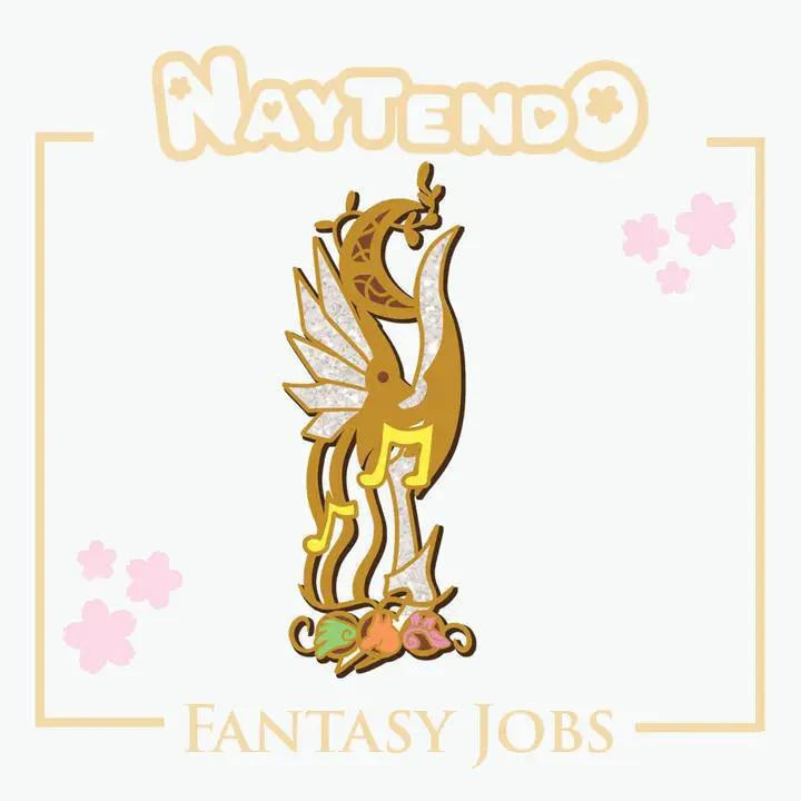 Naytendo: Final Fantasy XIV Class/Job Pin - Bard - Image 3