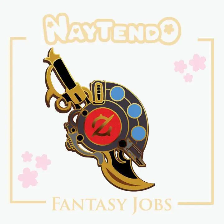 Naytendo: Final Fantasy XIV Class/Job Pin - Gunbreaker - Image 3