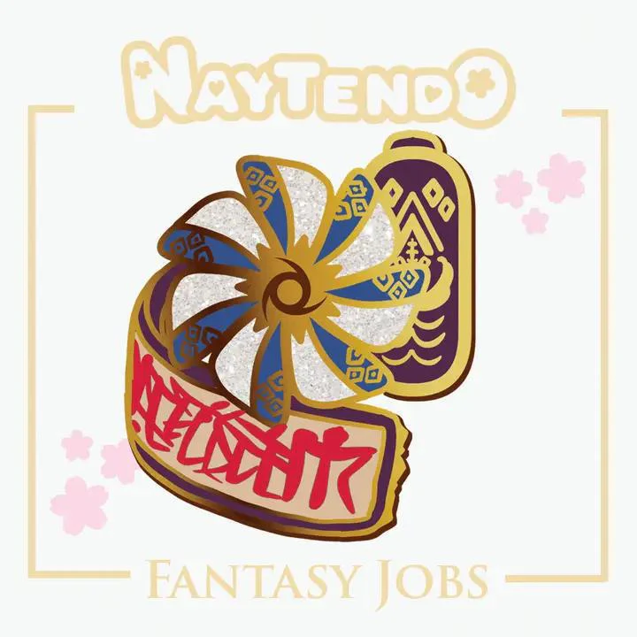 Naytendo: Final Fantasy XIV Class/Job Pin - Ninja - Image 3