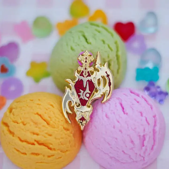 Naytendo: Final Fantasy XIV Class/Job Pin - Red Mage
