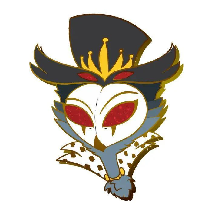 Naytendo: Hazbin Hotel - Hellverse - Stolas Enamel Pin