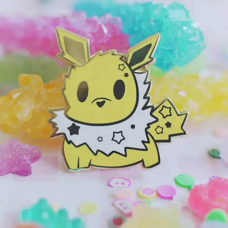 Naytendo: Pokemon Jolteon Enamel Pin Anime