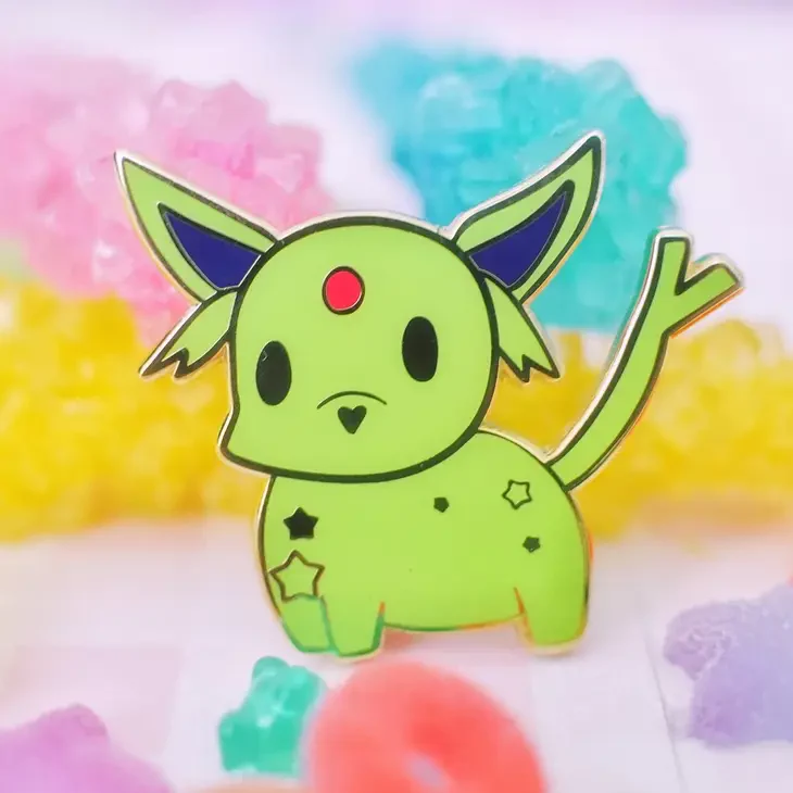 Naytendo: Pokemon Shiny Espeon Enamel Pin Anime