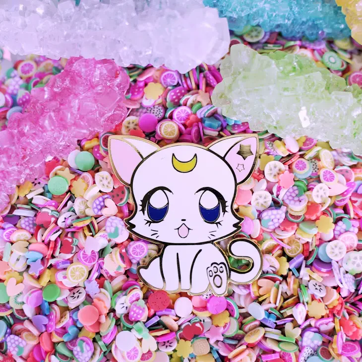 Naytendo: Sailor Moon Artemis Enamel Pin Anime