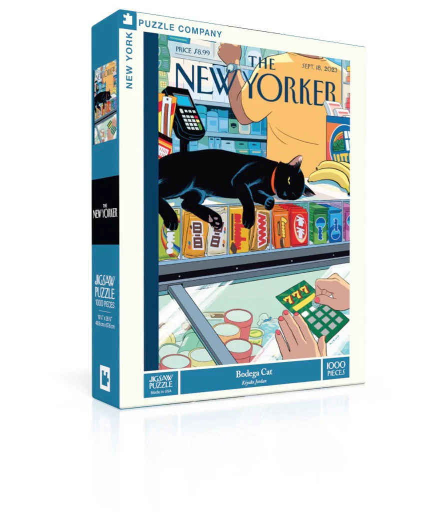 New York Puzzle Company: Bodega Cat 1000 Piece Puzzle