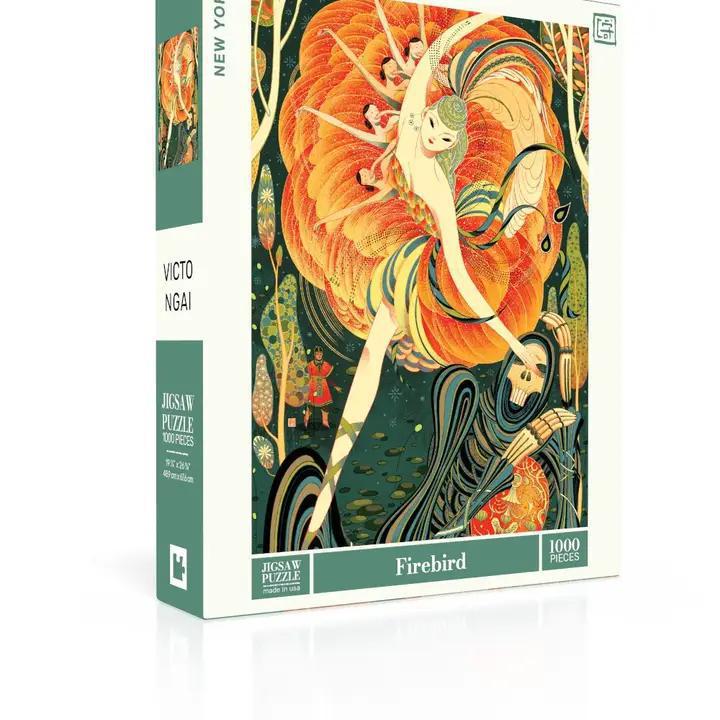 New York Puzzle Company: Firebird - 1000 Piece Puzzle - Image 3