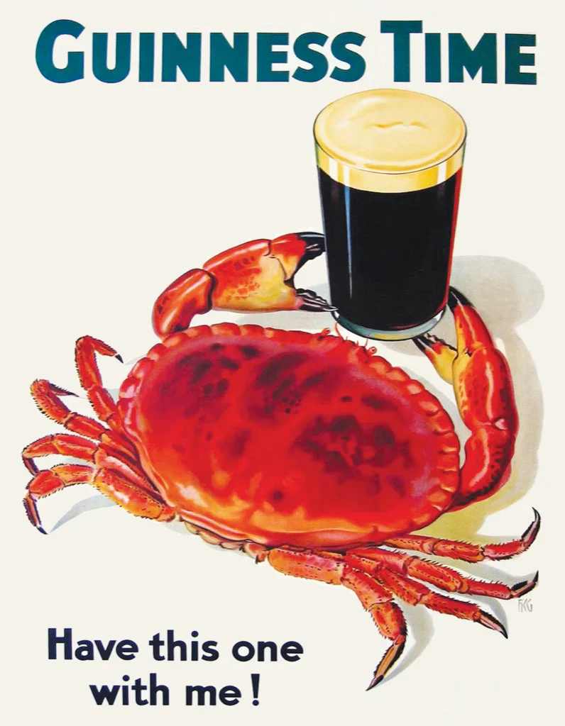 New York Puzzle Company: Guinness and Crab Mini - 100 Piece Puzzle - Image 2