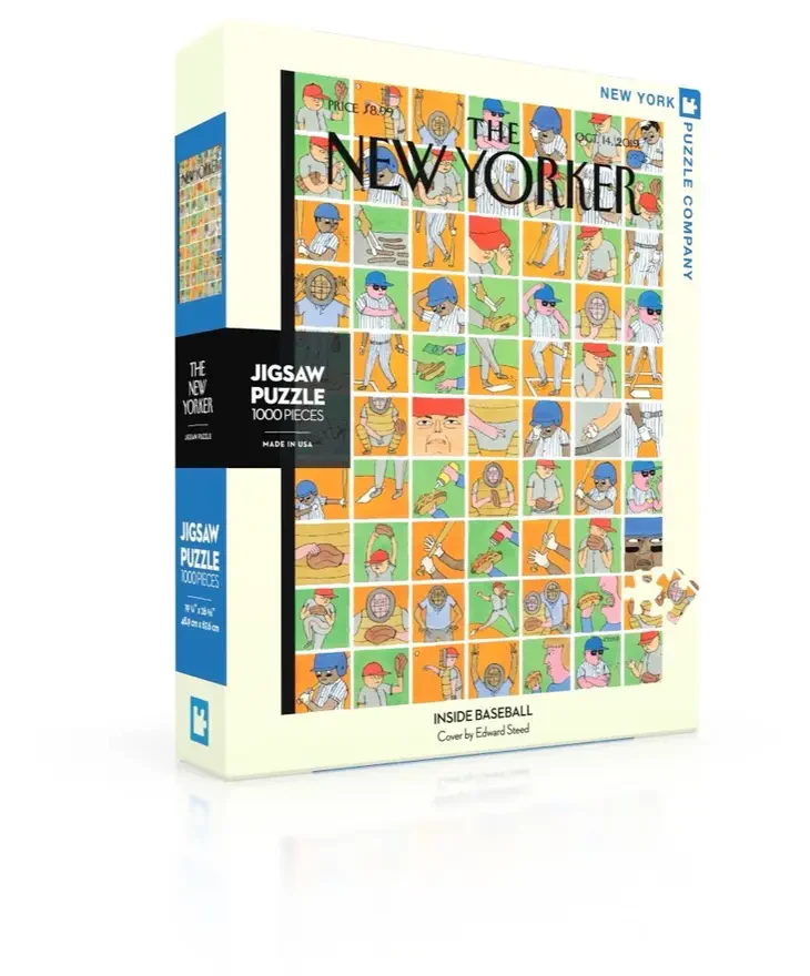 New York Puzzle Company: Inside Baseball - 100 Piece Puzzle