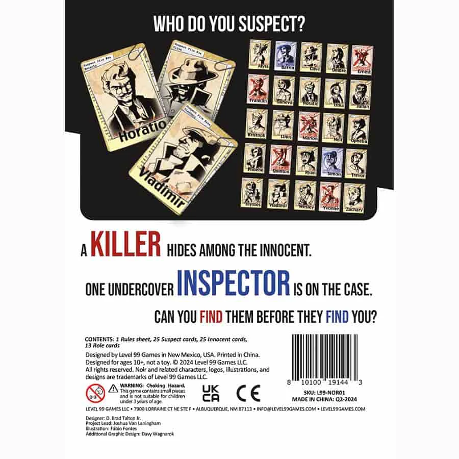 Noir: The Deductive Mystery Game - Image 2