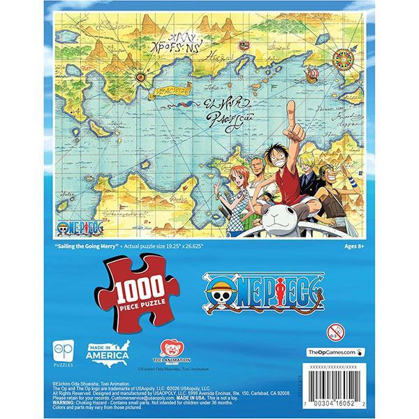 One Piece: Sailing The Going Merry - 1000 Piece Puzzle - Image 3