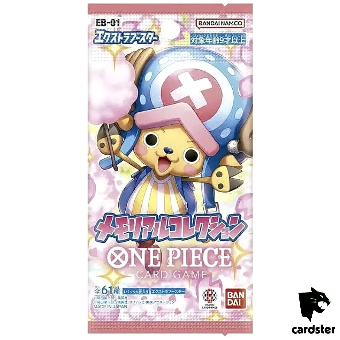 One Piece TCG: Extra Booster Pack - Memorial Collection Booster Pack [EB-01]