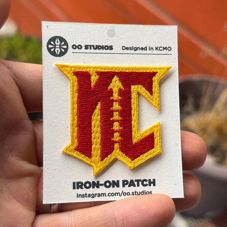 oostudios: Chiefs Kingdom Embroidered Patch - Image 2