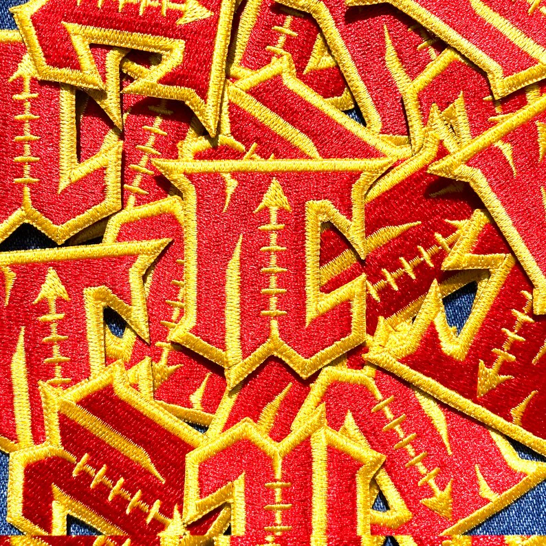 oostudios: Chiefs Kingdom Embroidered Patch - Image 4